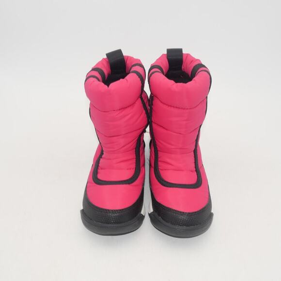 NEW Sorel Whitney II Puffy Waterproof Boots Youth Kids Size 7 Pink Black - Picture 5 of 9
